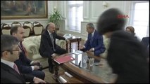 Bakan Müezzinoğlu, Nahçıvan Özerk Cumhuriyeti Sağlık Bakanı Novruzov ile Görüştü