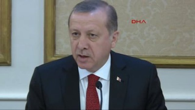 Cumhurbaşkanı Erdoğan, Düşünce Kuruluşu Temsilcileriyle Bir Araya Geldi