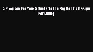Read A Program For You: A Guide To the Big Book's Design For Living Ebook