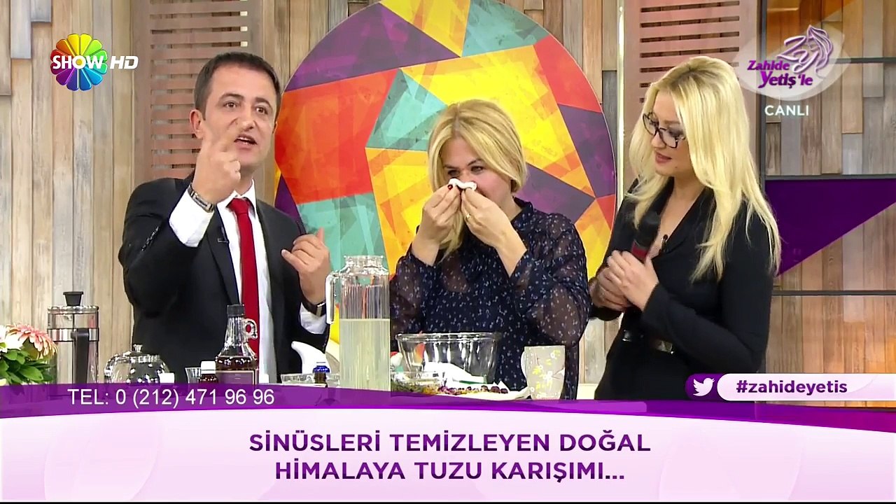 Sinüsleri temizleyen doğal himalaya tuzu karışımı