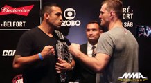 UFC 198 Media Day Staredowns: Fabricio Werdum vs Stipe Miocic, Jacare Souza vs Vitor Belfort