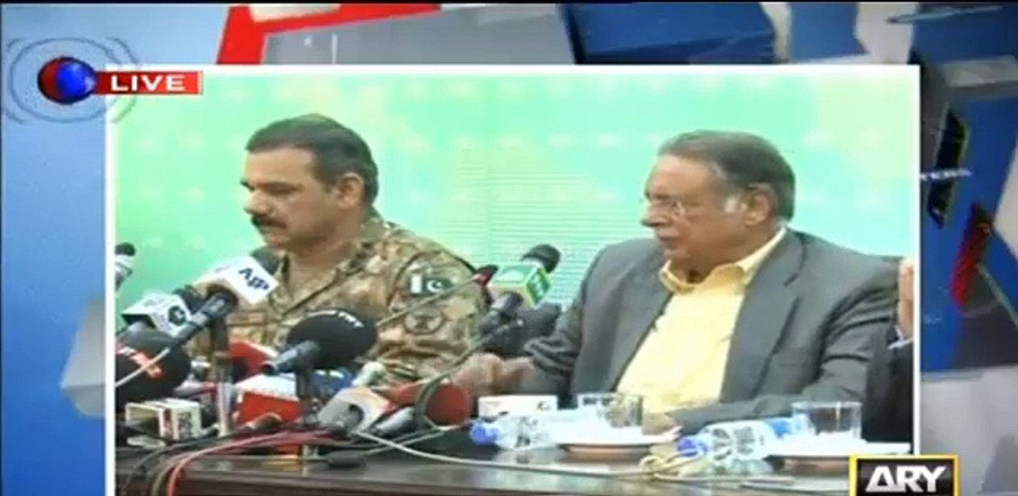 General Asim Bajwa & Pervez Rasheed