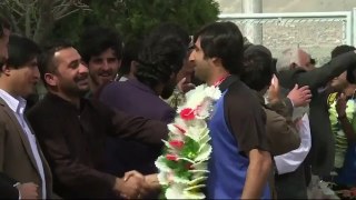 Afgan Cricket Team extrem welcome home Sportswire