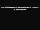 Download Cpt 2007 Changes an Insider's View (Cpt Changes: An Insiders View)  EBook