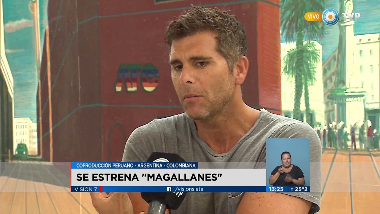 Entrevista a Christian Meier  'Magallanes' Visión 7 #Argentina