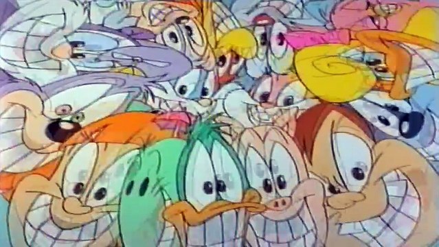 Tiny Toon Adventures Danish Intro (Full theme song) TINY TOONS Old Cartoons