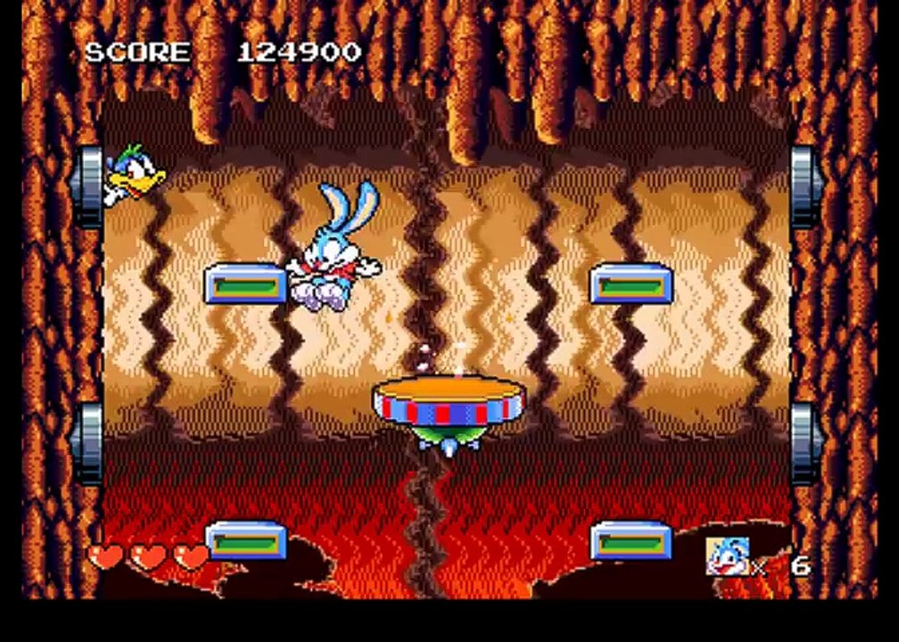 Tiny Toon Adventures (Genesis) Bosses - No Damage  TINY TOONS Old Cartoons