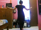 Desi Black Dress girl dancing on chiini chambeli