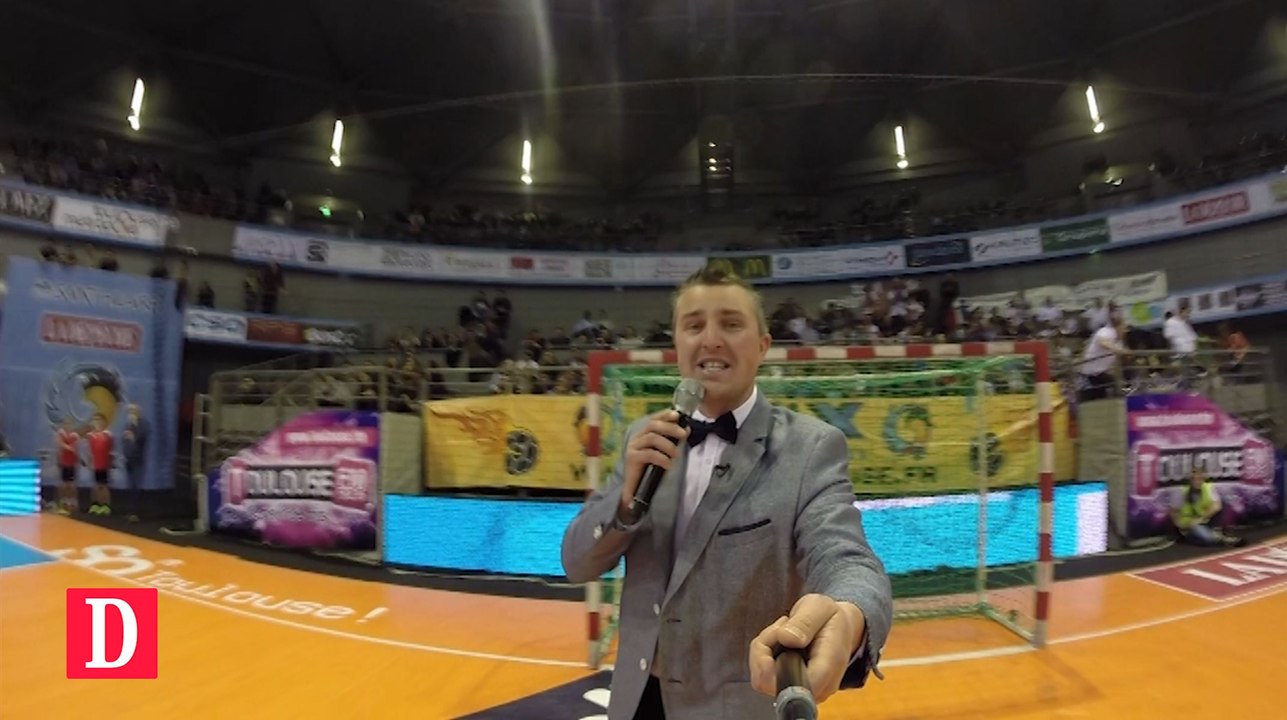 Quand Yoan chauffe le Palais des sports de Toulouse