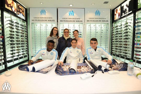 Trois Olympiens en dédicaces