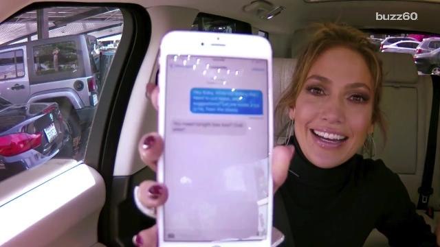 Leonardo DiCaprio texting Jennifer Lopez during 'Carpool Karaoke' makes it the best one yet