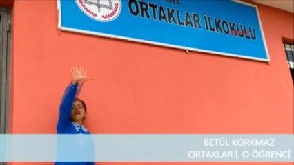 Samsun - Ortaklar İlkokulundan Anlamlı Klip