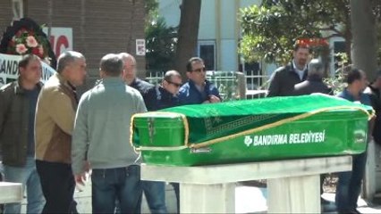Bandırma Barda Müvekkiliyle Öldürülen Avukat Toprağa Verildi