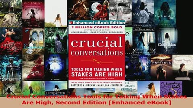 PDF Crucial Conversations Tools for Talking When Stakes Are High Second Edition Enhanced Download Online