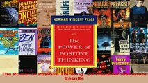 PDF  The Power of Positive Thinking 10 Traits for Maximum Results Read Full Ebook