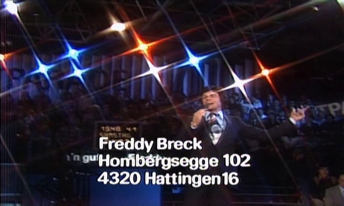 Freddy Breck - Die Sterne steh'n gut 1977