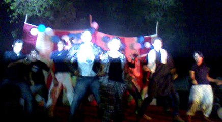 College Students Rave Party