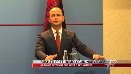 Bushati pret homologun norvegjez - News, Lajme - Vizion Plus