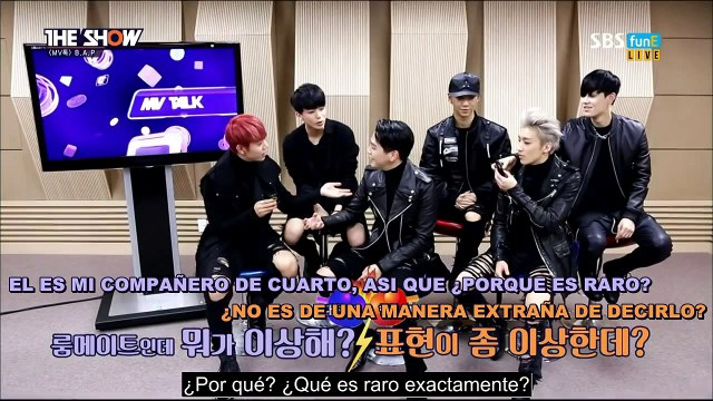 [ESP] 151117 B.A.P - MTV THE SHOW MV Talk