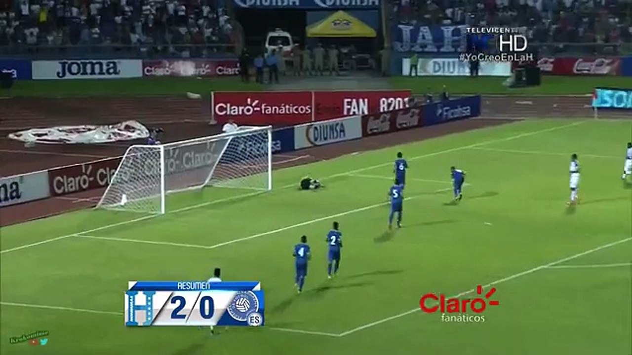 اهداف مباراة الهندوراس والسلفادور 2-0 (تصفيات كأس العالم امريكا  الشمالية) 30_03_2016 HD
