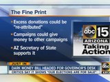 Dark money bill headed to Governor Ducey’s desk