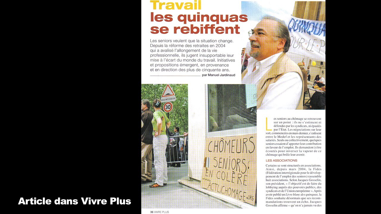 Chômage des Seniors, quand allons-nous réagir ?