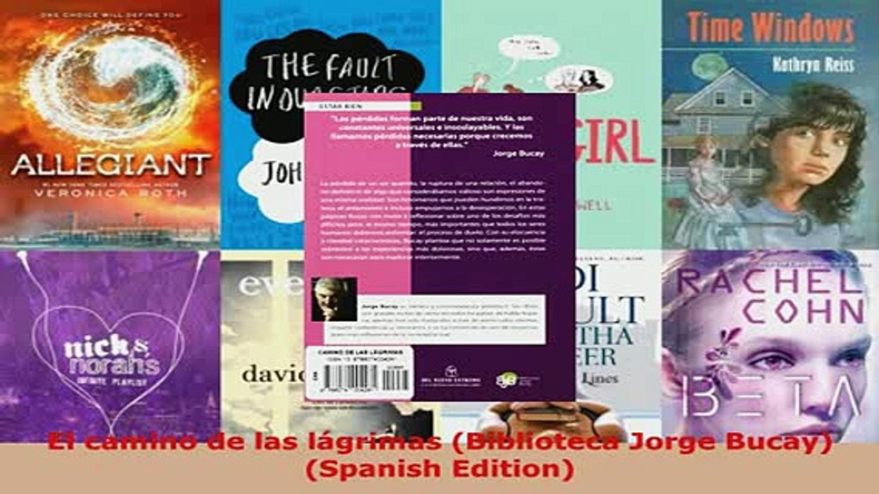 Download  El camino de las lágrimas Biblioteca Jorge Bucay Spanish Edition  Read Online