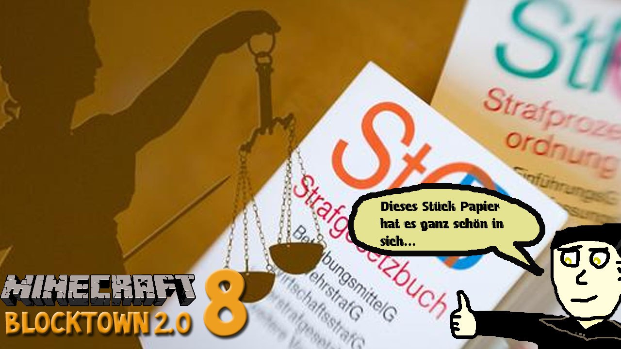 Minecraft Blocktown 2.0 8: Das Strafgesetzbuch von Blocktown
