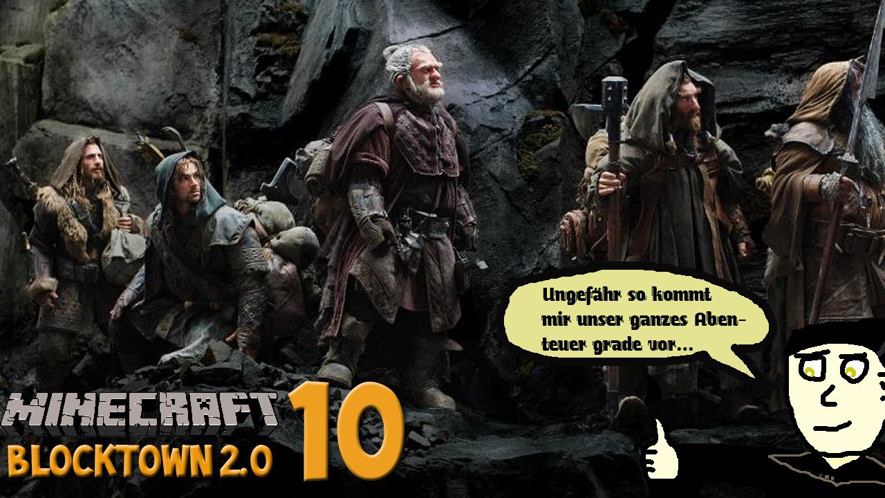 Minecraft blocktown 2.0 10: wir drehen den hobbit-film nach (feat. shadowlp, toniclp & co.)