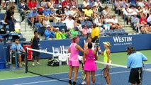 King/Shvedova vs. Goerges/Peschke 2012 US Open Match Point