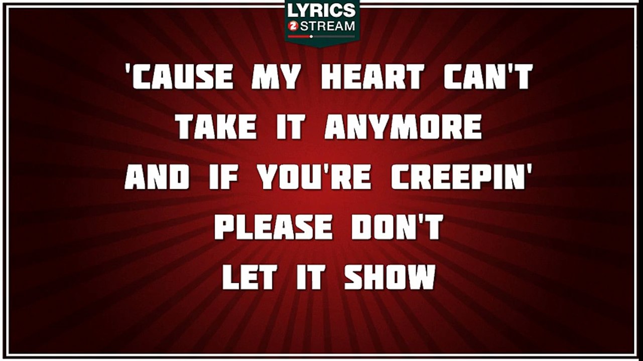 I Don't Wanna Know - Mario Winans tribute - Lyrics