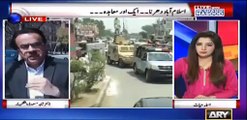 'No more protests in D-Chowk' - Dr Shahid Masood gives Ch Nisar a brilliant reply