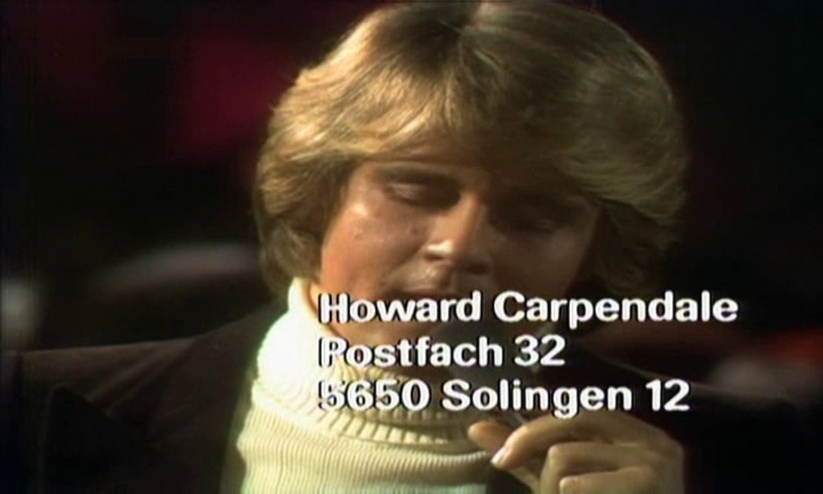 Howard Carpendale - Noch hast du dein ganzes Leben vor dir 1976