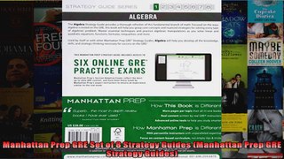 Manhattan Prep GRE Set of 8 Strategy Guides Manhattan Prep GRE Strategy Guides