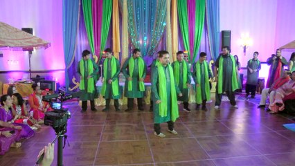 Best Mhndi dance ever BENNY DAYAL - SHEFALI ALVARIS-BADTAMEEZ DIL 2016
