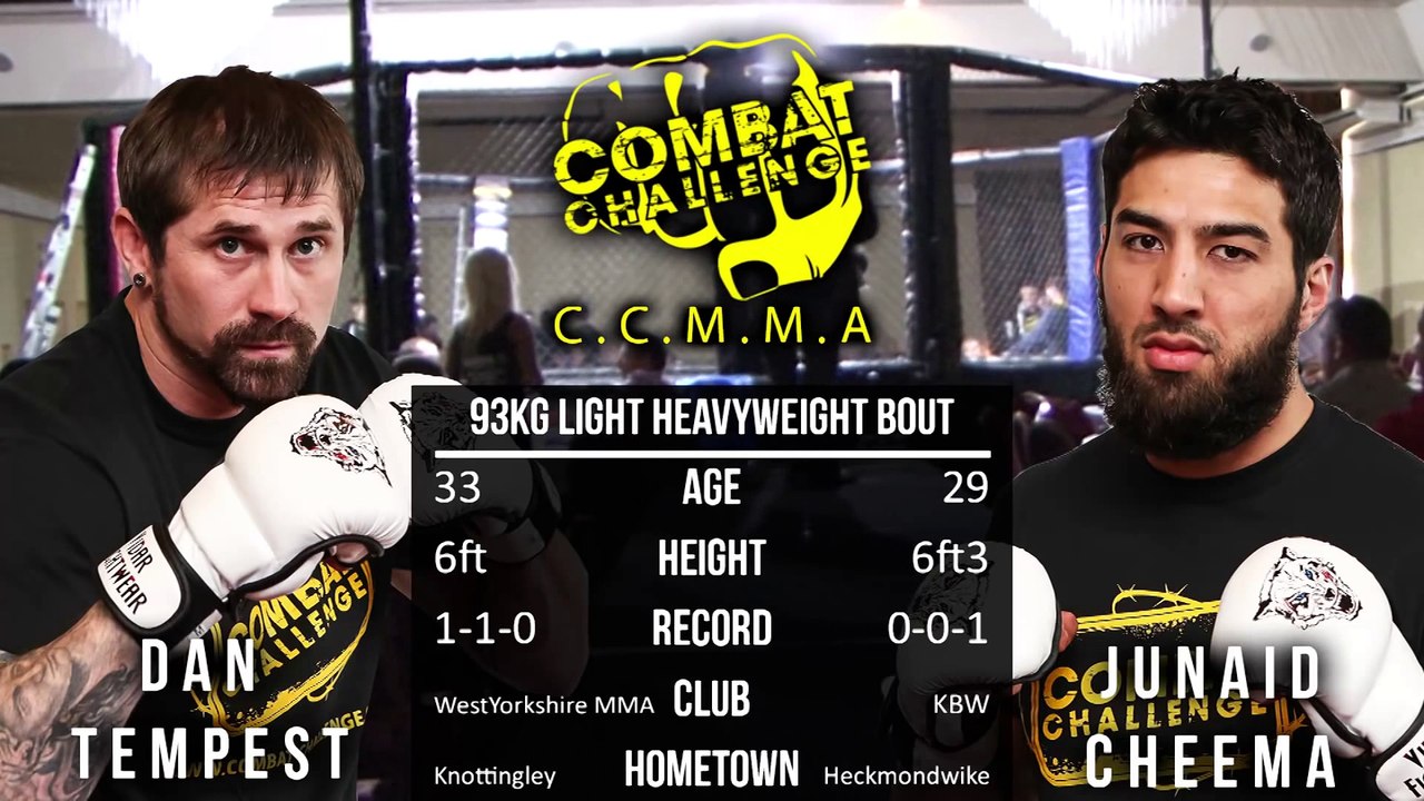 Dan Tempest v Junaid Cheema - Combat Challenge