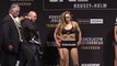Holly Holm Punches Ronda Rousey At UFC 193 Weigh Ins