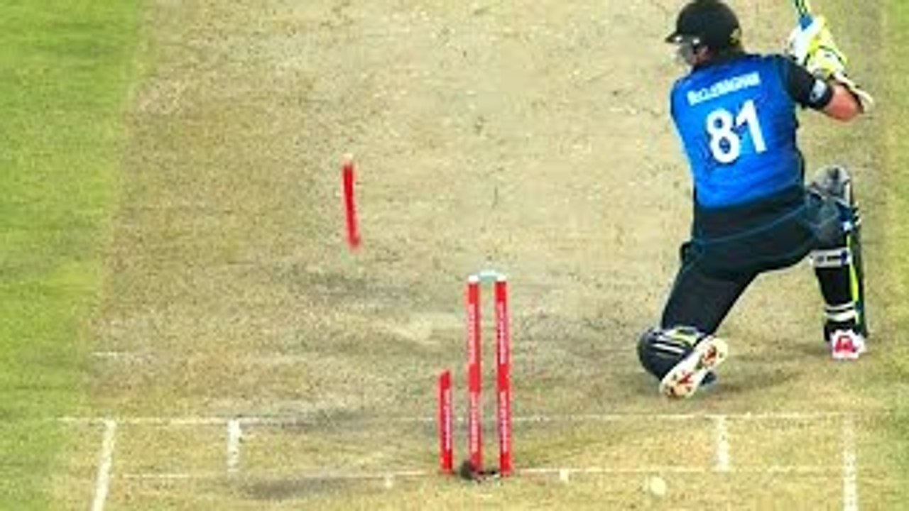 Best Destructive Pace Bowling in Cricket ● Stumps Broken ● Stumps Flying in Air ●