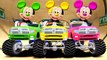 EPIC MONSTER TRUCK PARTY & Mickey Mouse COLORS + Nursery Rhymes for Children Kids Songs