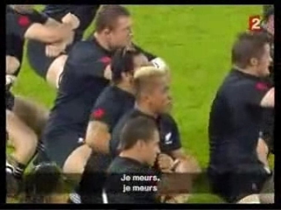 Haka des All Blacks à Gerland