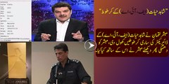 Mubashir Lucman  ne Shahid hayat Director F.I.A Ko buri tarah benaqab kr Diya