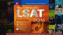 McGrawHill Education LSAT 2016 McGrawHills LSAT