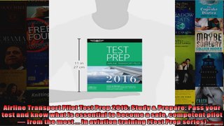 Airline Transport Pilot Test Prep 2016 Study  Prepare Pass your test and know what is