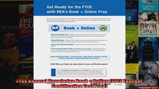 FTCE General Knowledge Book  Online FTCE Teacher Certification Test Prep