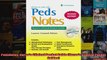 PedsNotes Nurses Clinical Pocket Guide Nurses Clinical Pocket Guides