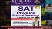 Sterling Test Prep SAT Physics Practice Questions High Yield SAT Physics Questions with