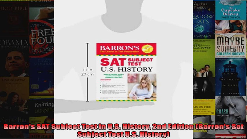 Barrons Sat Subject Test In Us History 2nd Edition Barrons Sat Subject Test Us Video Dailymotion