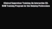 [PDF] Clinical Supervisor Training: An Interactive CD-ROM Training Program for the Helping