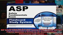ASP Safety Fundamentals Exam Flashcard Study System ASP Test Practice Questions  Review
