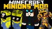 Minecraft: MINIONS MOD ft. THE DIAMOND MINECART (Despicable Me Minions) Mod Showcase